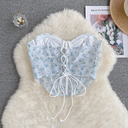 Corset Slim Tank Top Women Fashion