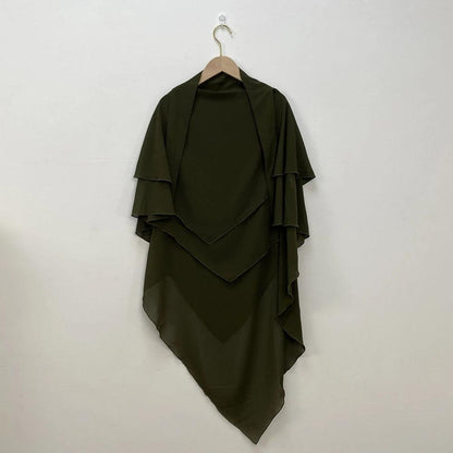 Ramadan Eid Chiffon Hijabs Long Khimar Prayer Clothes - DALI