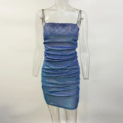 Sparkly Party Dress Mini Dresses - DALI