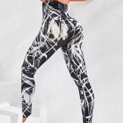 New Yoga Pants Quick Dry Tight High Waist Fitness Pants