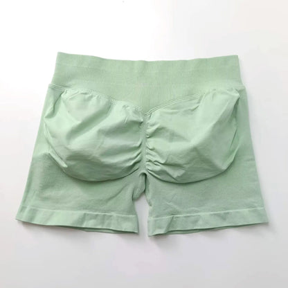 Women Low Rise Impact Shorts Sports Workout Gym Running