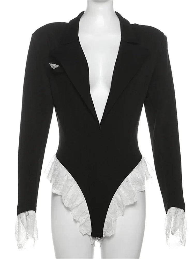 Fashion Suit Jumpsuit Female - DALI