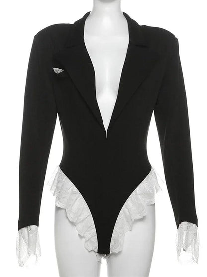 Fashion Suit Jumpsuit Female - DALI