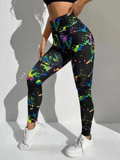 New Yoga Pants Quick Dry Tight High Waist Fitness Pants