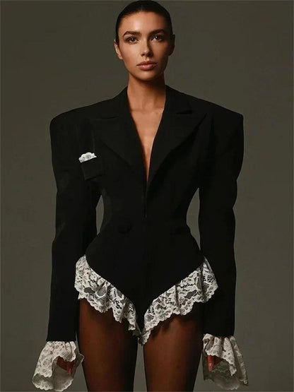 Fashion Suit Jumpsuit Female - DALI