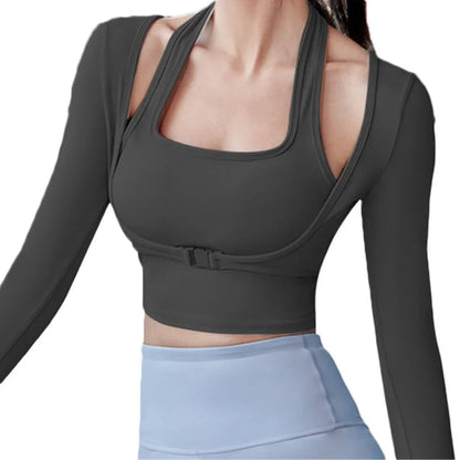 Shirts Long Sleeve Women Yoga Shirts Fitness Tops