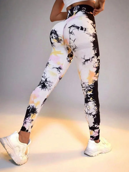 New Yoga Pants Quick Dry Tight High Waist Fitness Pants