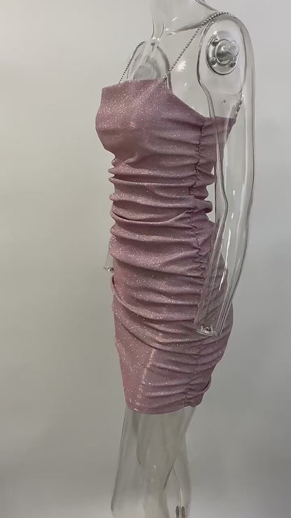 Sparkly Party Dress Mini Dresses