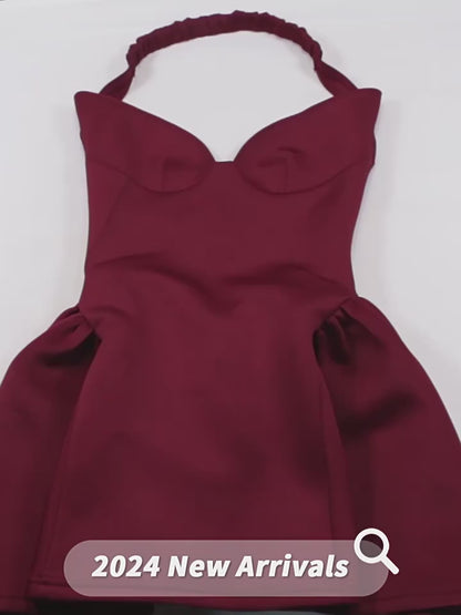 Sexy Plunge Backless Gown Dress For Women