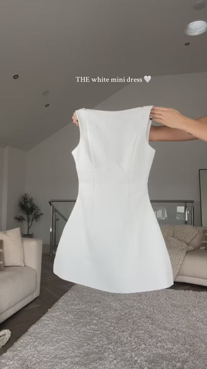 Sleeveless Sexy Strapless Mini Dress