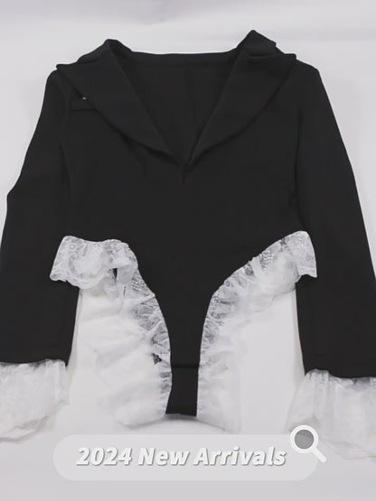 Fashion Suit Jumpsuit Female